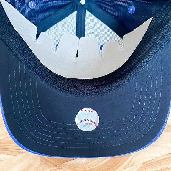 L.A. Dodgers Team MLB Blue and White Embroidered Adjustable Baseball Hat - Picture 11 of 12